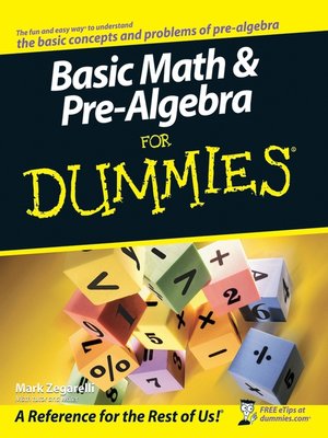 cover image of Basic Math & Pre-Algebra For Dummies